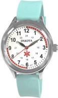 dakota midsize military resistant silicone women's watches logo