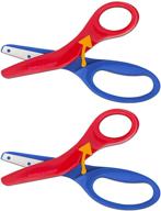 🔍 fiskars 194900-1001 pre-school training scissors: assorted colors (2pack) for optimal learning logo