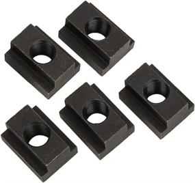 img 4 attached to 🔩 5-Piece Set of M12 T-Slot Nuts with Black Oxide Finish - Enhanced Hammer Head Fastener Nuts for Securing in T-Slots of Machine Tool Tables