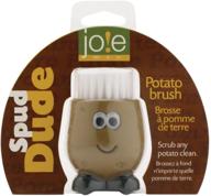 joie spud dude potato brush by msc international - brown logo