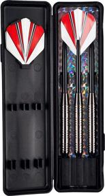 img 3 attached to 🎯 Trademark Games 23 Gram Steel Tip Darts – Tournament Set with Nylon Shafts, Flights, and Carry Case: Ideal for Competitive Play