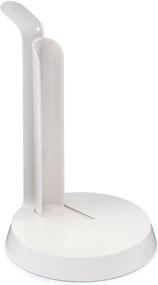 img 4 attached to 🧻 White Joseph Joseph Easy-Tear 85051 Paper Towel Holder