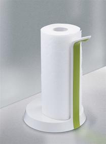 img 1 attached to 🧻 White Joseph Joseph Easy-Tear 85051 Paper Towel Holder