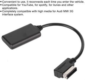 img 3 attached to 🎧 Bluetooth 5.0 AUX Music Interface Adapter Audio Cable for Audi A1 A4 S8 Q7 A8 AMI MMI MDI