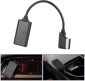 img 1 attached to 🎧 Bluetooth 5.0 AUX Music Interface Adapter Audio Cable for Audi A1 A4 S8 Q7 A8 AMI MMI MDI