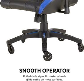 img 2 attached to CORSAIR WW T1 Gaming Chair with Racing-Inspired Design in Black/Blue