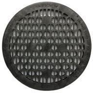 secure and stylish jackel sfdc24-b 24 in. black drainage cover for superior drain protection logo