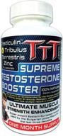 ttt- men's testosterone booster. enhances stamina, energy and vitality for visible results. logo