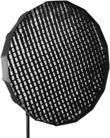 img 2 attached to 📸 Selens 34 inch/85 cm 16-Rib Honeycomb Grid Attachment for Beauty Dish