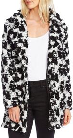 img 4 attached to Vince Camuto Womens Notched Dalmation