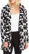 vince camuto womens notched dalmation logo