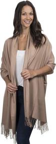 img 2 attached to Шарф Cashmere Class Large Soft - женские модные аксессуары