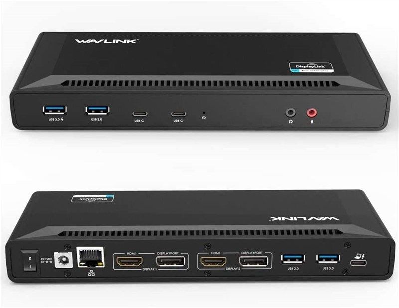 wavlink delivery thunderbolt compatible replicator 로고