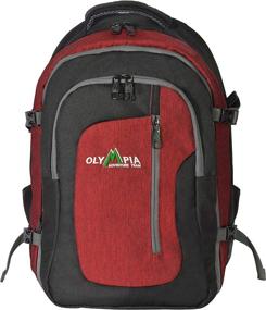 img 4 attached to Olympia Skyfall Outdoor Backpack Black