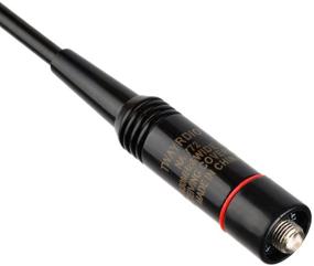 img 3 attached to 📻 TWAYRDIO Flexible Dual Band Antenna: VHF UHF Handheld Radio Whip for BaoFeng UV-82, UV-5R, BF-F8HP, and more!