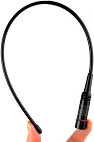 img 1 attached to 📻 TWAYRDIO Flexible Dual Band Antenna: VHF UHF Handheld Radio Whip for BaoFeng UV-82, UV-5R, BF-F8HP, and more!