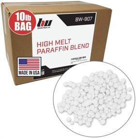 img 4 attached to 🕯️ Blended Waxes, Inc. Paraffin Wax: 10 lb. Bag of Easy-to-Use Wax Pastilles for DIY Projects, Candle Making, and More