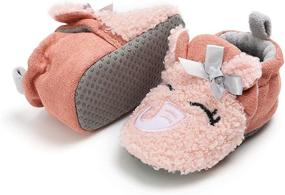 img 1 attached to BENHERO Cartoon Slippers: Stylish 👞 Prewalker Moccasins for Boys' Shoe Comfort