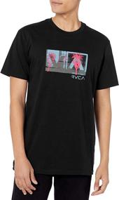 img 2 attached to RVCA Graphic Short Sleeve Balance Men's Clothing and T-Shirts & Tanks