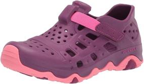 img 4 attached to Merrell Hydro Canyon 👣 Sandal - Medium Size Boys' Footwear