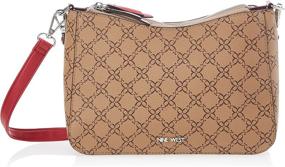 img 4 attached to Nine West Colby Crossbody Black Women's Handbags & Wallets