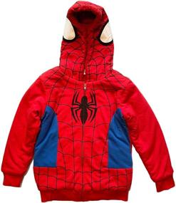 img 4 attached to Spider Man Little Sherpa Fleece Hoodie