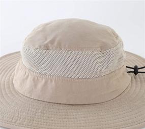 img 1 attached to 🎩 Connectyle Unisex Protection Adjustable Bucket Hat - Essential Boys' Accessories