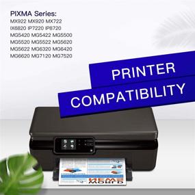 img 1 attached to 🖨️ GPC Image Compatible Ink Cartridge Replacement for Canon 250XL 251XL - 12 Pack for Pixma MX922 MG7520 MG5520 MG5420 MG6620 IP8720 iX6820 MG5620 Printer