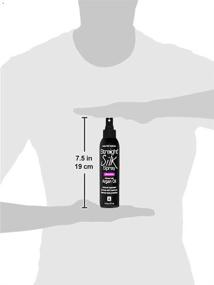 img 2 attached to 👩 Premium Straight Silk Spray: Moroccan Argan Oil, Heat Protectant for Hair Straightening & Detangling, Alcohol-Free, up to 450°F, Flat Iron & Blow Dry, Unscented, 6oz, Made in USA