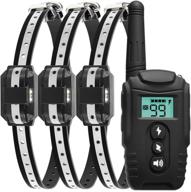 🐶 richdog dog training collar: waterproof, adjustable shock levels, rechargeable remote! logo