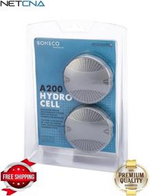 img 1 attached to 🌬️ BONECO AOS Hydro Cell A200 Humidifier Filter, 2 Pack - Activated Carbon, Gray, 2 Count