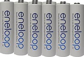 img 3 attached to Panasonic Eneloop 4th Gen AA NiMH Rechargeable Batteries 12-Pack - 2100x Recharge Cycles, Free Battery Holder