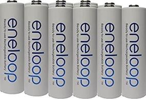 img 4 attached to Panasonic Eneloop 4th Gen AA NiMH Rechargeable Batteries 12-Pack - 2100x Recharge Cycles, Free Battery Holder