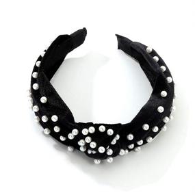 img 3 attached to Headbands Women Pearl Headband Accessories