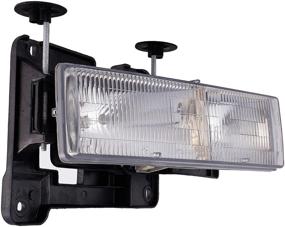 img 1 attached to 🔦 Фара Dorman 1590001 для правой стороны сборки для Cadillac/Chevrolet/GMC моделей: Надежная и качественная замена