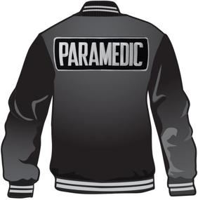 img 1 attached to 🚑 Premium Hero's Pride Paramedic Embroidered Badge Patch for Tactical Gear - Medical Tactical White on Black Back Patch 11” x 4”