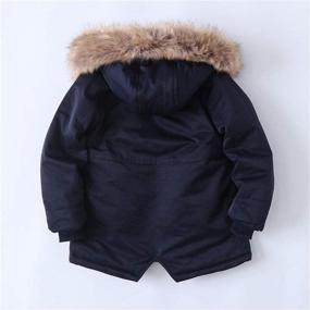 img 2 attached to 🧒 Mud Kingdom Hooded Toddler Boys' Clothing: Windproof Jackets & Coats