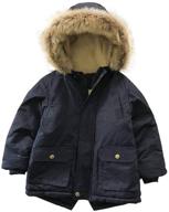 🧒 mud kingdom hooded toddler boys' clothing: windproof jackets & coats logo