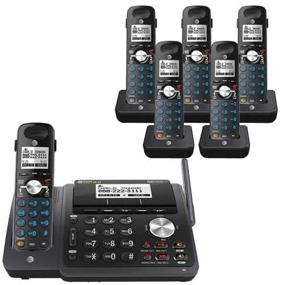 img 2 attached to 📞 AT&T TL88102BK 2-line Answering System with 5 Handsets (TL88002BK) - Black