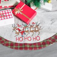 рождественские украшения с вышивкой оленя буйвола логотип
