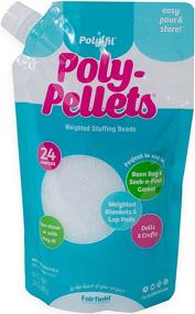 img 2 attached to 🧺 Fairfield PP246 24oz MI FOB Poly-Pellets Stuffing Beads