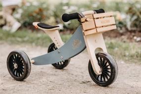 img 2 attached to 🚲 Enhance Your Kinderfeets Ride with the Wooden Bike Crate - An Accessory Basket Compatible with the Tiny Tot, Tiny Tot Plus, Balance Bike, and More