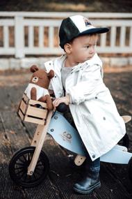 img 3 attached to 🚲 Enhance Your Kinderfeets Ride with the Wooden Bike Crate - An Accessory Basket Compatible with the Tiny Tot, Tiny Tot Plus, Balance Bike, and More