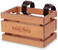 🚲 enhance your kinderfeets ride with the wooden bike crate - an accessory basket compatible with the tiny tot, tiny tot plus, balance bike, and more logo