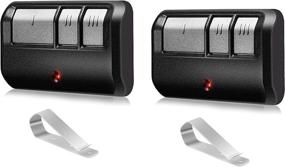 img 4 attached to ASONPAO 893MAX G953EV-P2 Universal Remote for Garage Door Openers - Compatible with Liftmaster, Chamberlain, Craftsman, Genie, Linear - 2 Pack