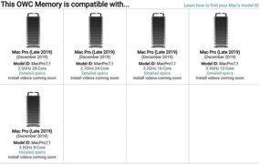 img 1 attached to OWC 8GB PC23400 DDR4 ECC-R 2933MHz RDIMM память, совместима с моделями Mac Pro 2019 и новее.