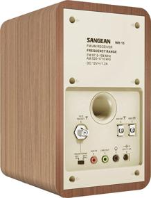 img 3 attached to 📻 Классический настольный АМ/ФМ деревянный радиоаппарат в орехе - обзор и особенности Sangean WR-15WL