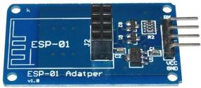 img 3 attached to 📡 Aideepen ESP8266 Serial Wi-Fi Wireless ESP-01 Adapter Module 3.3V 5V Compatible for Arduino - Enhanced SEO-Boosting Version