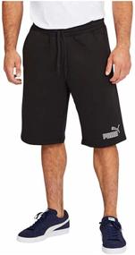 img 2 attached to PUMA Mens Shorts Black Large Men's Clothing