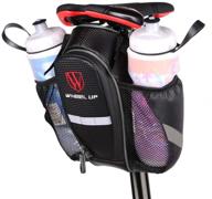 🚴 waterproof bike saddle bag with water bottle holder - waterfly bike seat bag for mountain and road bikes logo